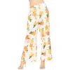 Alexia Admor Women's Cerise Floral Wide Leg Pants In Ivory Floral