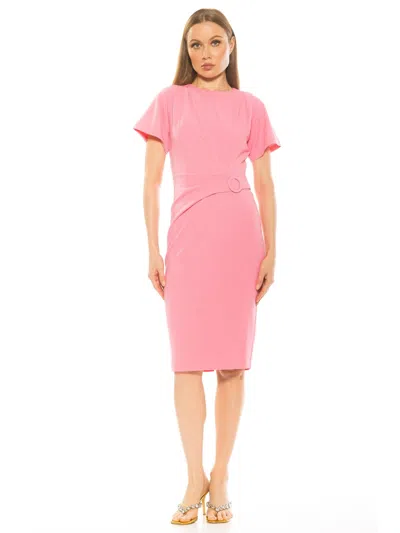 Alexia Admor Clara Dress In Pink