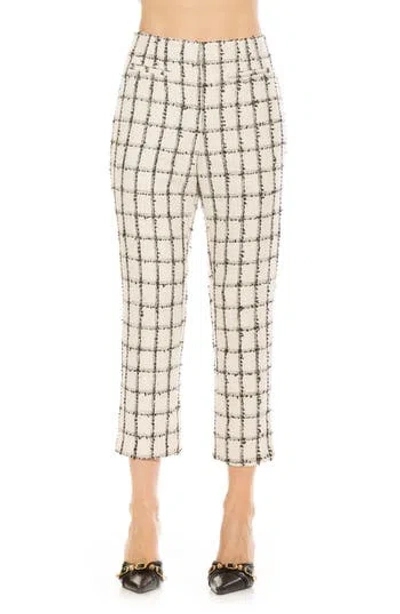 ALEXIA ADMOR ALEXIA ADMOR CLIO CROPPED TAPERED PANTS