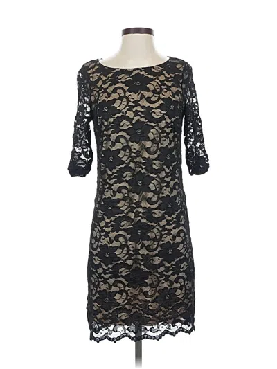 Pre-owned Alexia Admor Cocktail Dress In Black