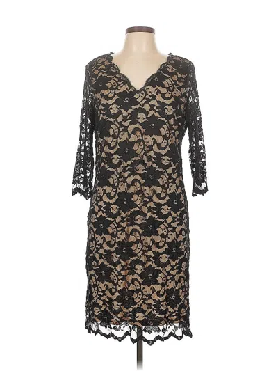 Pre-owned Alexia Admor Cocktail Dress In Black