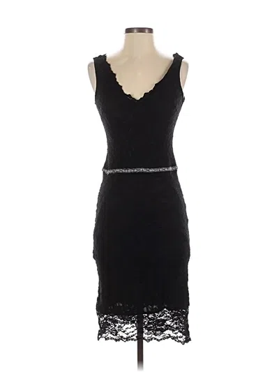 Pre-owned Alexia Admor Cocktail Dress In Black