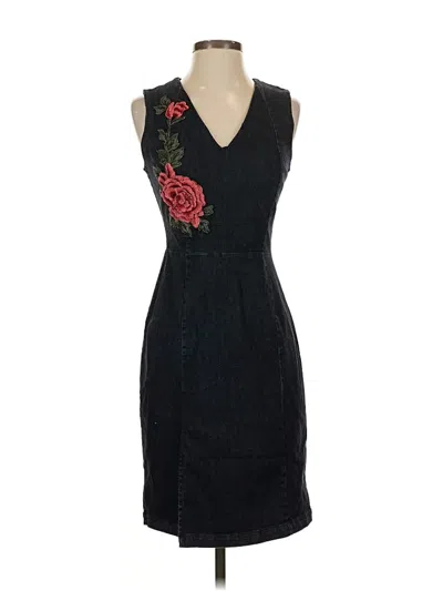 Pre-owned Alexia Admor Cocktail Dress In Black