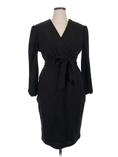 Pre-owned Alexia Admor Cocktail Dress In Black