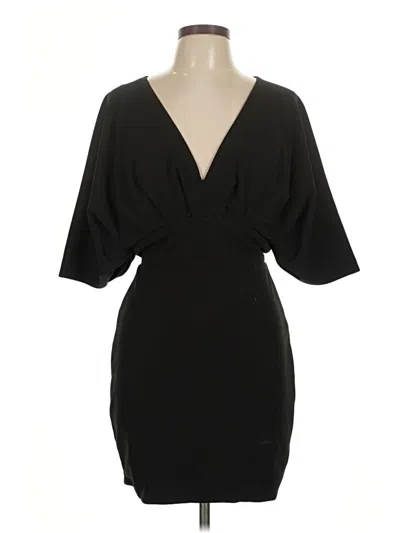 Pre-owned Alexia Admor Cocktail Dress In Black