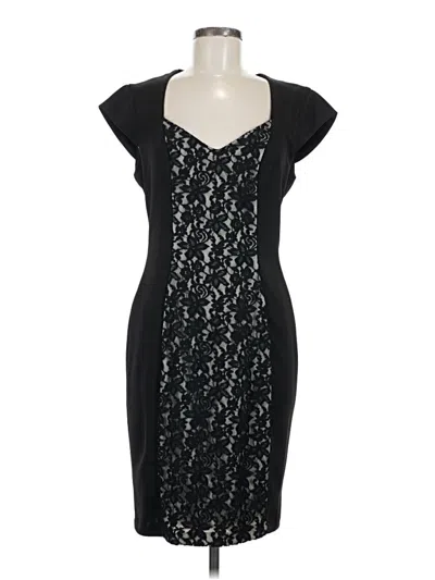 Pre-owned Alexia Admor Cocktail Dress In Black