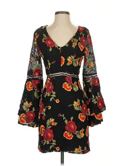 Pre-owned Alexia Admor Cocktail Dress In Black
