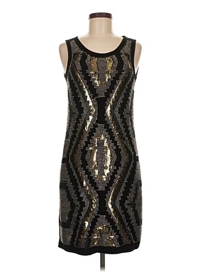 Pre-owned Alexia Admor Cocktail Dress In Black