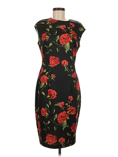 Pre-owned Alexia Admor Cocktail Dress In Black