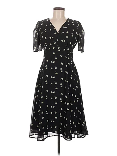 Pre-owned Alexia Admor Cocktail Dress In Black