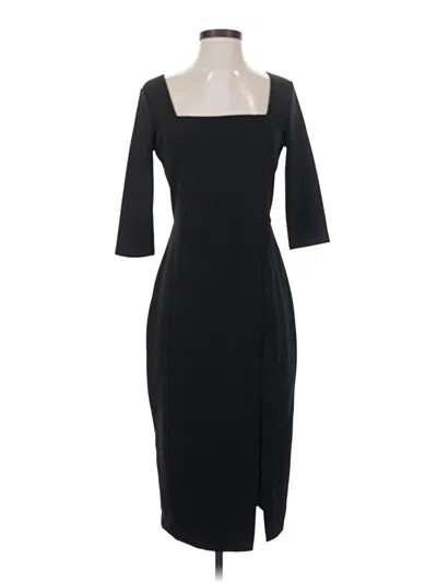 Pre-owned Alexia Admor Cocktail Dress In Black