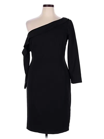 Pre-owned Alexia Admor Cocktail Dress In Black