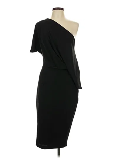 Pre-owned Alexia Admor Cocktail Dress In Black