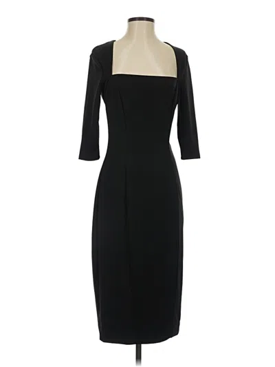 Pre-owned Alexia Admor Cocktail Dress In Black