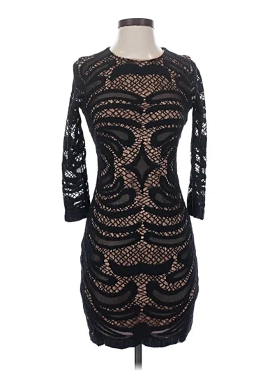 Pre-owned Alexia Admor Cocktail Dress In Black