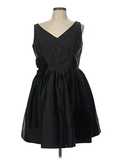 Pre-owned Alexia Admor Cocktail Dress In Black