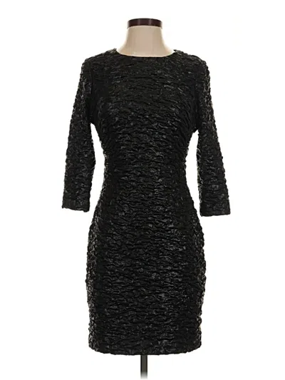 Pre-owned Alexia Admor Cocktail Dress In Black