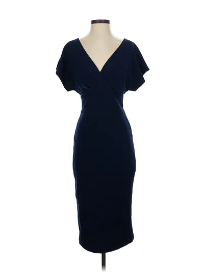 Pre-owned Alexia Admor Cocktail Dress In Blue