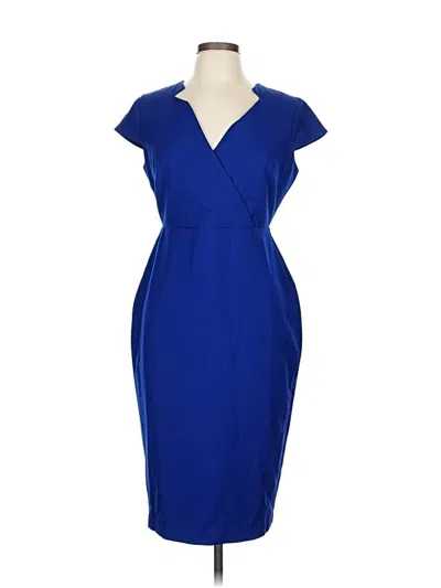 Pre-owned Alexia Admor Cocktail Dress In Blue