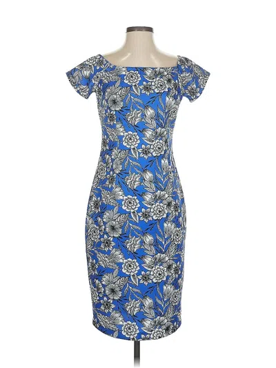 Pre-owned Alexia Admor Cocktail Dress In Blue