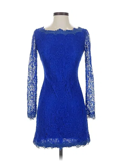 Pre-owned Alexia Admor Cocktail Dress In Blue