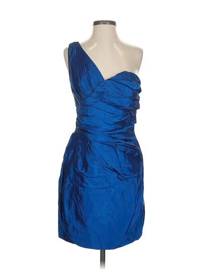 Pre-owned Alexia Admor Cocktail Dress In Blue