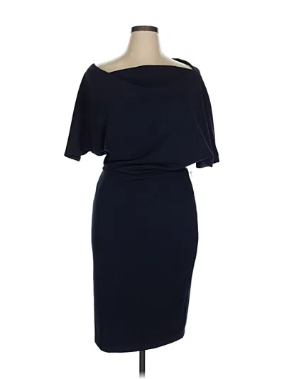 Pre-owned Alexia Admor Cocktail Dress In Blue