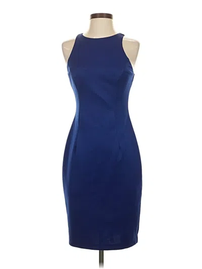 Pre-owned Alexia Admor Cocktail Dress In Blue