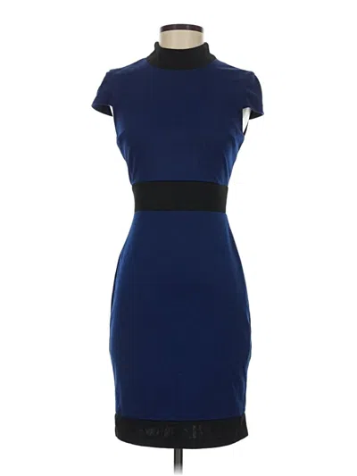 Pre-owned Alexia Admor Cocktail Dress In Blue