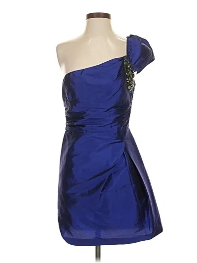 Pre-owned Alexia Admor Cocktail Dress In Blue