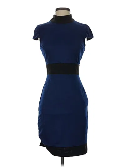 Pre-owned Alexia Admor Cocktail Dress In Blue