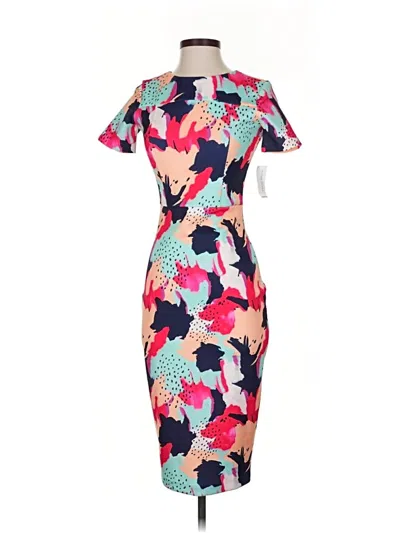 Pre-owned Alexia Admor Cocktail Dress In Blue