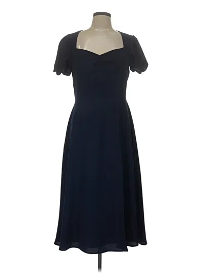 Pre-owned Alexia Admor Cocktail Dress In Blue