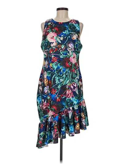 Pre-owned Alexia Admor Cocktail Dress In Blue