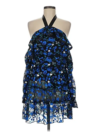 Pre-owned Alexia Admor Cocktail Dress In Blue