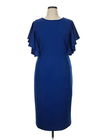 Pre-owned Alexia Admor Cocktail Dress In Blue