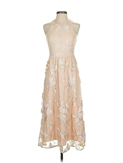 Pre-owned Alexia Admor Cocktail Dress In Brown