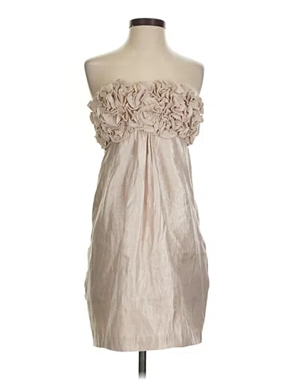 Pre-owned Alexia Admor Cocktail Dress In Brown