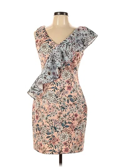 Pre-owned Alexia Admor Cocktail Dress In Gray