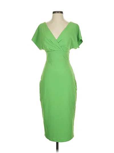 Pre-owned Alexia Admor Cocktail Dress In Green