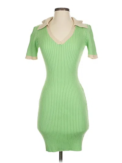 Pre-owned Alexia Admor Cocktail Dress In Green