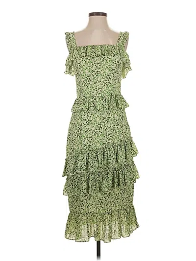 Pre-owned Alexia Admor Cocktail Dress In Green
