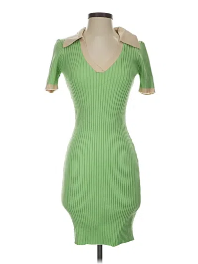 Pre-owned Alexia Admor Cocktail Dress In Green