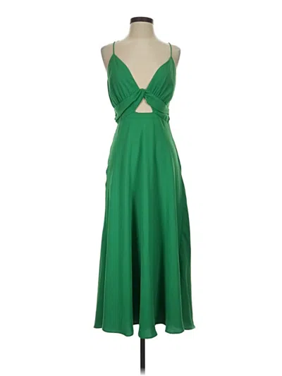 Pre-owned Alexia Admor Cocktail Dress In Green