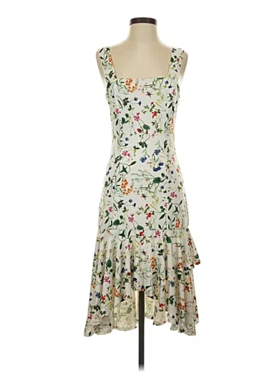 Pre-owned Alexia Admor Cocktail Dress In Ivory