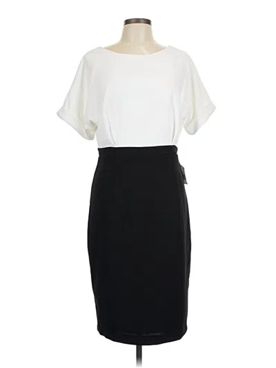 Pre-owned Alexia Admor Cocktail Dress In Ivory