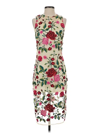 Pre-owned Alexia Admor Cocktail Dress In Ivory