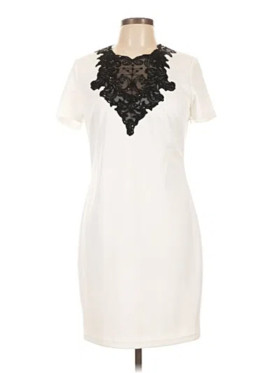 Pre-owned Alexia Admor Cocktail Dress In Ivory