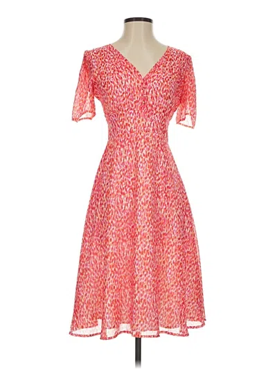 Pre-owned Alexia Admor Cocktail Dress In Orange