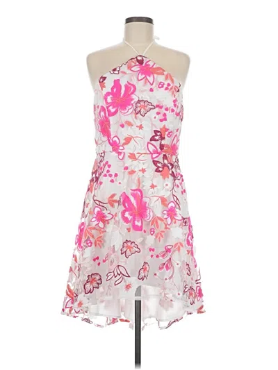 Pre-owned Alexia Admor Cocktail Dress In Pink